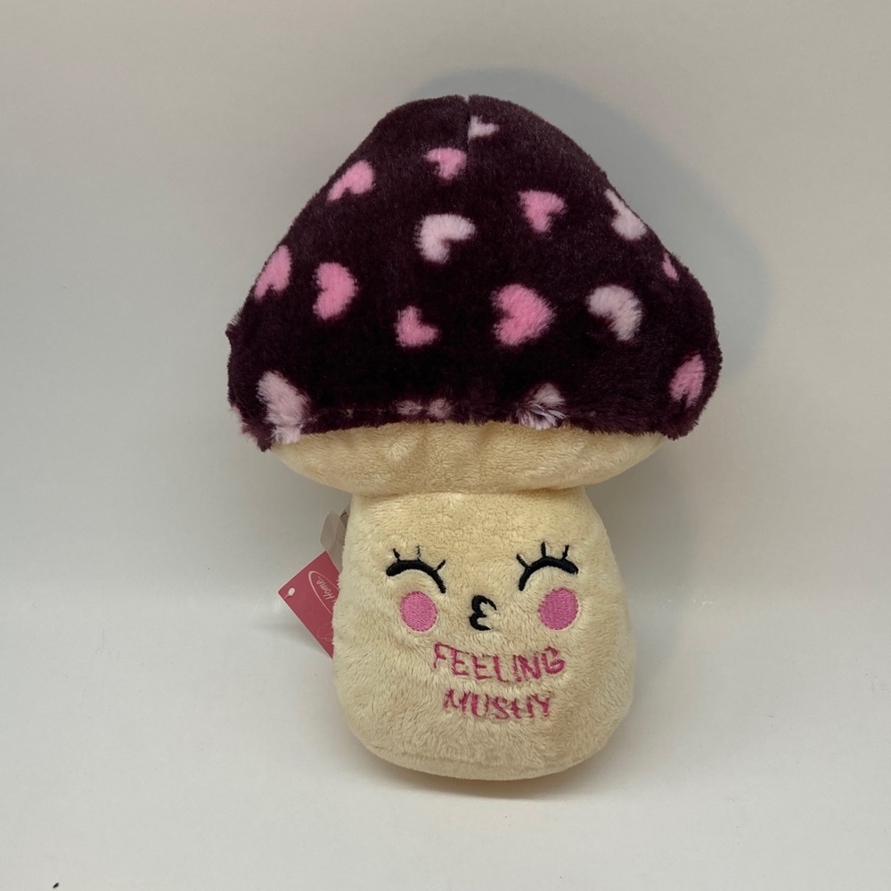 Holiday Home 9" Feeling Mushy Mushroom Valentine Plush Toy